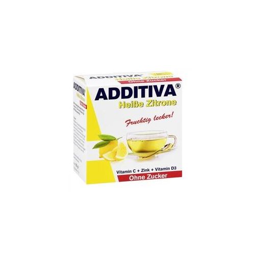 Additiva heisse Zitrone ohne Zucker Sachets