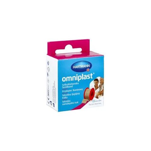 Omniplast Fixierpflaster Textilgew.2,5 Cmx5 M Otc