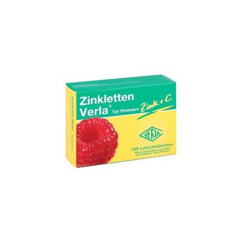 Zinkletten Verla Himbeere Lutschtabletten