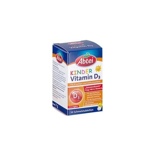 Abtei Kinder Vitamin D3 Schmelztabletten