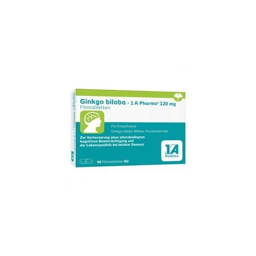 Ginkgo Biloba-1a Pharma 120 Mg Filmtabletten