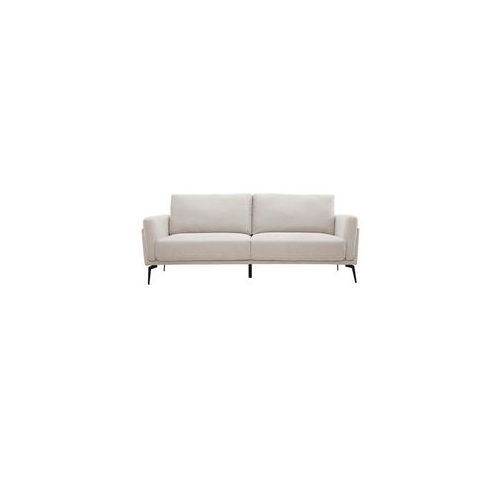 Design-Sofa mit Stoff im Samtdesign Beige 3-Sitzer MOSCO