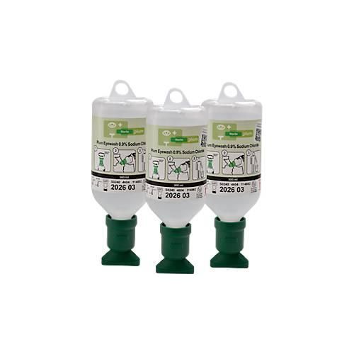 Augenspülflaschen, 500 ml, 3 Stück