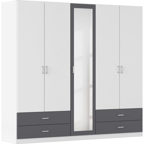 rauch Drehtürenschrank »Borbona«, Kleiderschrank Schrank Garderobe Wäscheschrank BORBONA in 2 Breiten