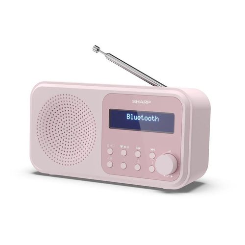 Sharp Digitalradio (DAB+) »DAB+ Radio DR-P420 – Pink«, (Digitalradio (DAB+)-FM-Tuner)