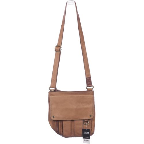 Fossil Damen Handtasche, beige, Gr.