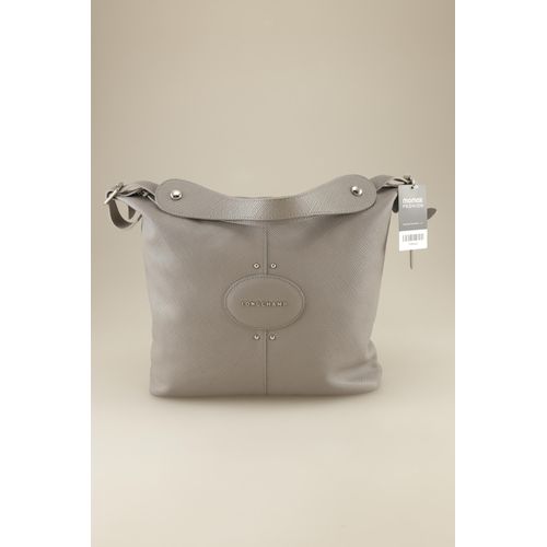 Longchamp Damen Handtasche, grau, Gr.