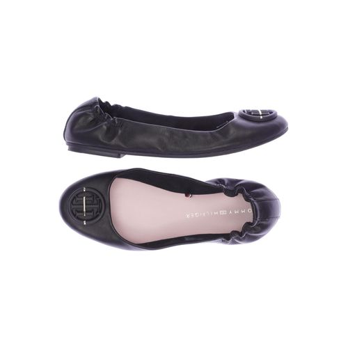 Tommy Hilfiger Damen Ballerinas, schwarz, Gr. 36