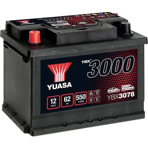 Yuasa SMF Autobatterie 12 V 62 Ah Poltyp: T1