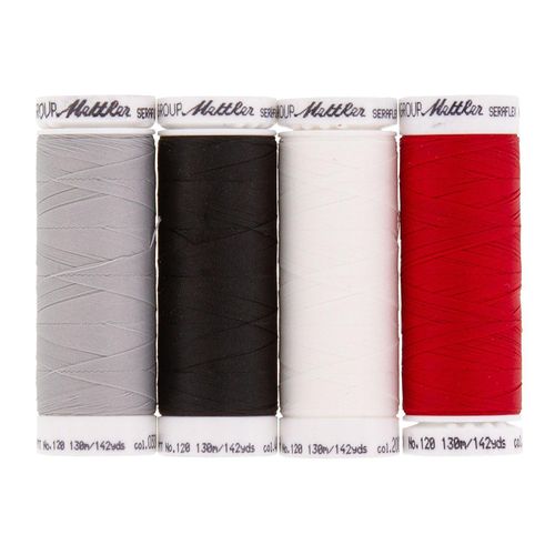 Mettler Seraflex "Grundfarben", Stärke: 120, Inhalt: 4x 130 m Image