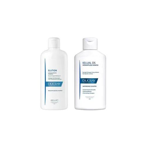 Ducray Elution ausgleichendes Shampoo + Anti-schuppen-shampoo