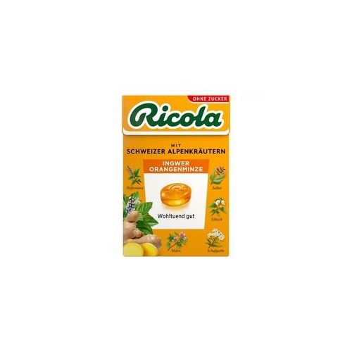 Ricola O.z.box Ingwer Orangenminze Bonbons