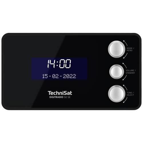 TechniSat DIGITRADIO 50 SE Radiowecker DAB, DAB+, UKW Weckfunktion Schwarz