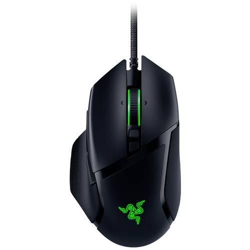 RAZER Basilisk V3 Ergonomische Gaming-Maus Kabelgebunden Optisch Schwarz 11 Tasten 26000 dpi Beleuchtet, Ergonomisch