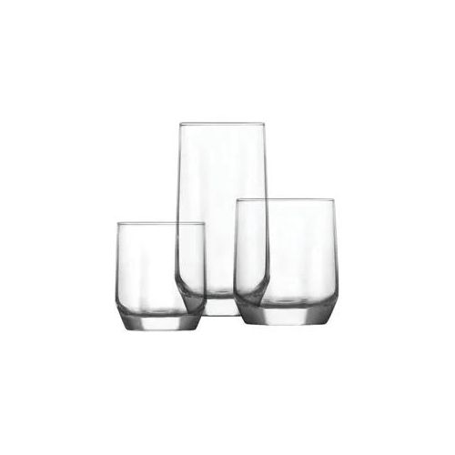 P & B Gläserset , Transparent , Glas , 14 cm , Gläser, Gläsersets