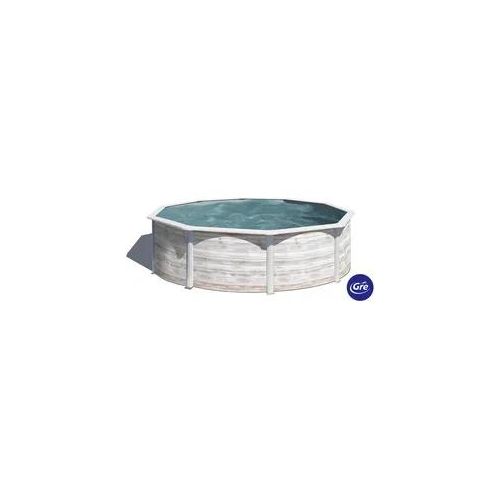 Gre Pool-Set , Weiß , Metall , 120 cm , Freizeit & Co, Pools & Wasserspaß, Pools, Stahlwandpools