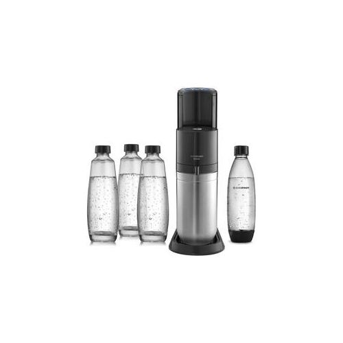 SodaStream Wassersprudler , Titanfarben , Kunststoff, Glas , 37x44x19 cm , Geschirr, Wasseraufbereitung, Wassersprudler