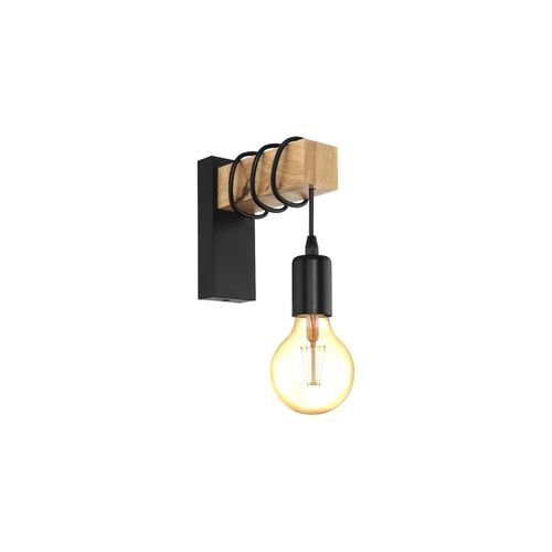EGLO Wandleuchte »Wandleuchte TOWNSHEND«, 1 flammig, Leuchtmittel E27 LED wechselbar