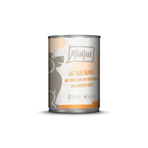 MjAMjAM Adult Huhn mit Ente & Möhrchen 6x400 g