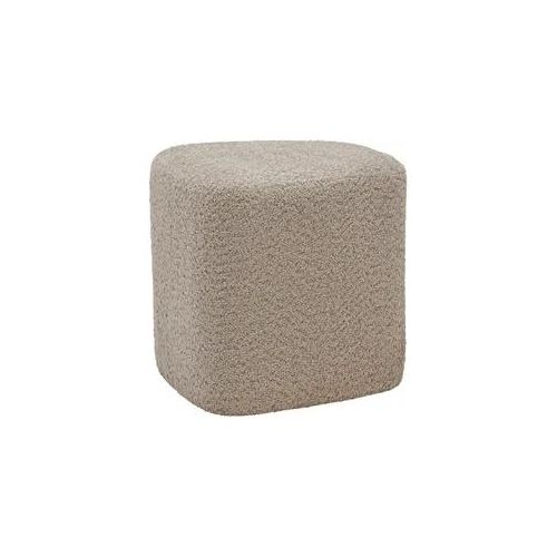 Hocker Stony Taupe Chenille