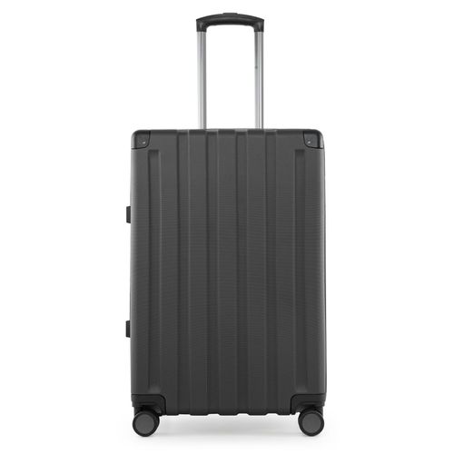 Hartschalen-Trolley HAUPTSTADTKOFFER "Q-Damm - Mittelgroßer Koffer, TSA" Gr. B/H/T: 45,5cm x 68cm x 27cm 71 l, grau (graphite) Koffer Reisekoffer, Hartschalenkoffer, mittelgroß