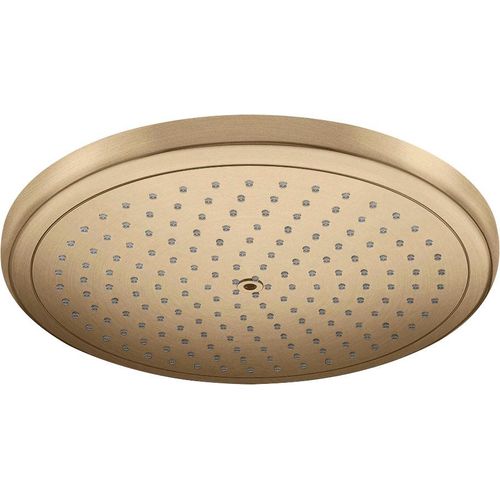 Regenduschkopf HANSGROHE "Croma" Duschköpfe braun (brushed bronze) 28cm, 1 Strahlart