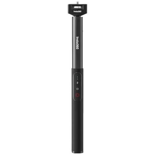 Insta360 CINSPHD/F Selfie Stick 1/4 Zoll Schwarz Für Insta360 X3, integrierter Akku, 3D-Neiger, Bluetooth