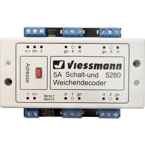 Viessmann Modelltechnik 5280 Schalt- und Weichendecoder Baustein