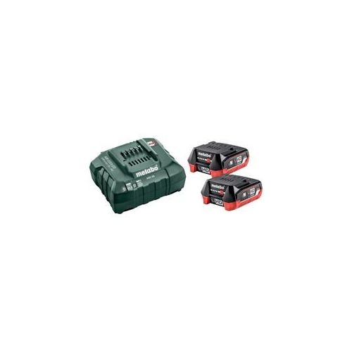 Metabo Basis-Set 12V 2 x LiHD 4.0 Ah