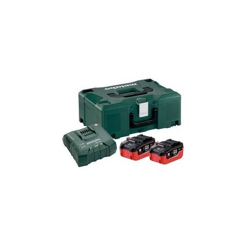 Metabo Basis-Set 2 x LiHD 5.5 Ah + metaBOX 145