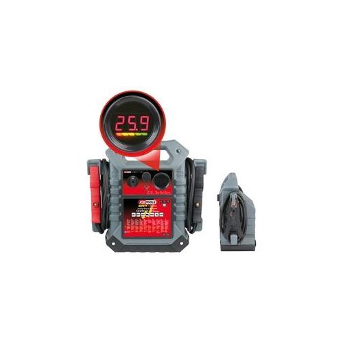 KS Tools 12 V + 24 V Batterie-Booster, mobiles Starthilfegerät 1400 A