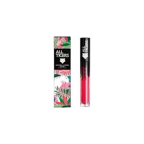 All Tigers - Natural & Vegan Gloss Lipgloss 8 ml GLOSSY RASPERRY RED