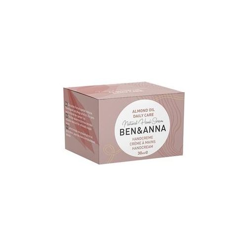 Ben & Anna - Mandelöl Handcreme für die tägliche Pflege 30 ml