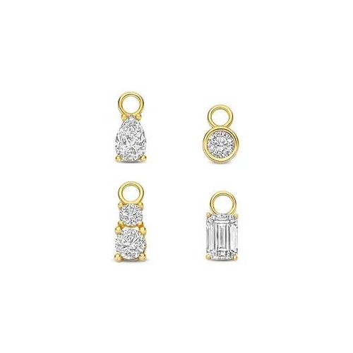 Isabel Bernard - Cadeau d'Isabel Ohrcharms - 585 Gold / 14 Karat Gold Ohrringe Damen