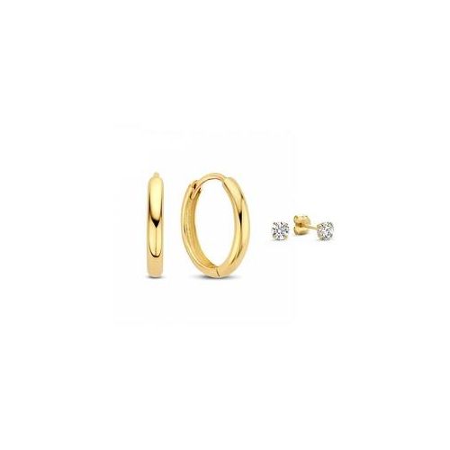 Isabel Bernard - Cadeau d'Isabel Geschenkset - 585 Gold / 14 Karat Gold Schmuck-Set Damen