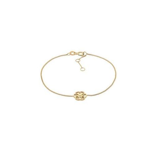 Elli PREMIUM - Blume des Lebens Lebensblume 585er Gelbgold Armbänder & Armreife Damen