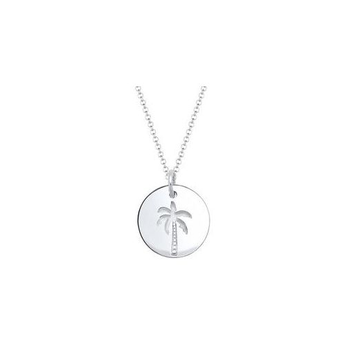 Elli - Palme Strand Urlaub Sommer Tropical 925 Silber Ketten Damen