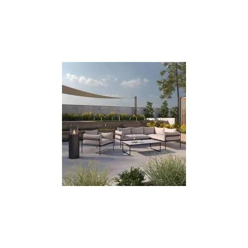 Outdoorlounge Anny Beige Metall/Textil