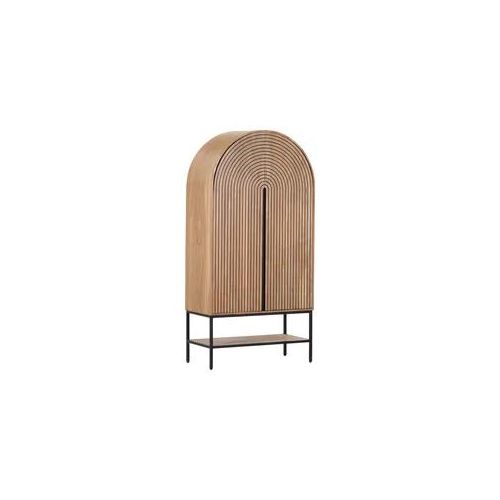 Highboard Koda Rundbogen Akazie Echtholzfurnier