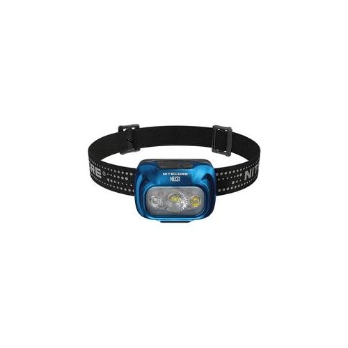 Nitecore LED Kopflampe NU31 blau