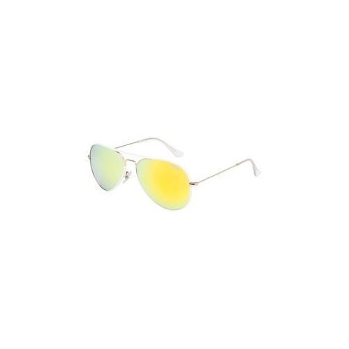 iVIATOR Sunglasses Limited-147 Yellow Revo Limited-White Leather