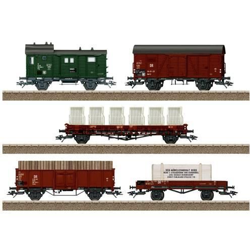 TRIX H0 24075 H0 5er-Set Güterwagen der DR