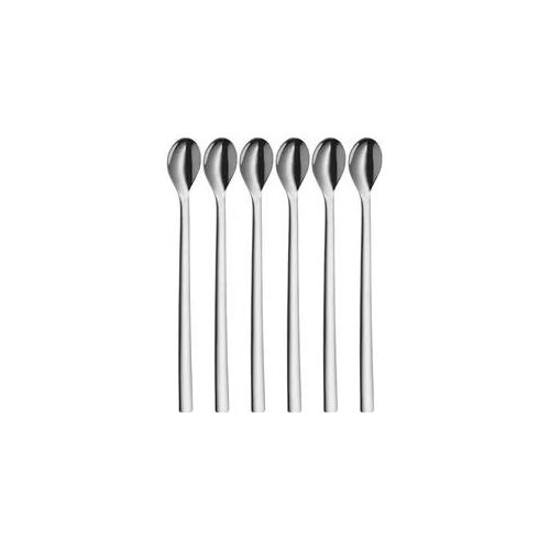 WMF Longdriklöffel-Set , Silberfarben , Metall , 22 cm , Besteck, Löffel