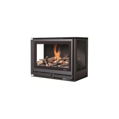 Wanders Gaskamin | SQUARE 60G 3-seitig (G20) Erdgas E | Wandhängend | 4,8 kW