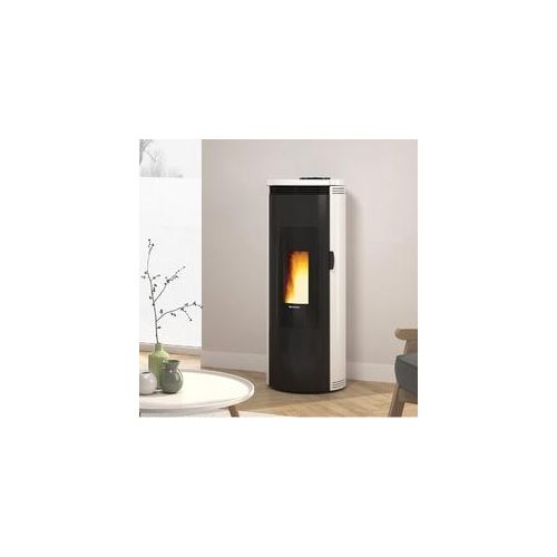 Extraflame Pelletofen Amika weiß | Belüftet | 8 kW *RLU*