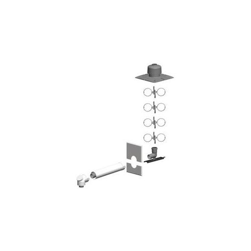 ATEC | Schacht-Set mit Mündung aus PP | PolyTwin | DN60/100 - DN60