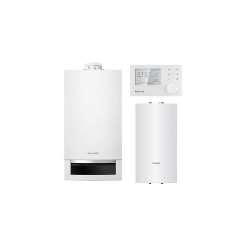 BUDERUS | Gas-Brennwertgerät-Set | Logaplus W22 | GB172-24 H | 24 kW