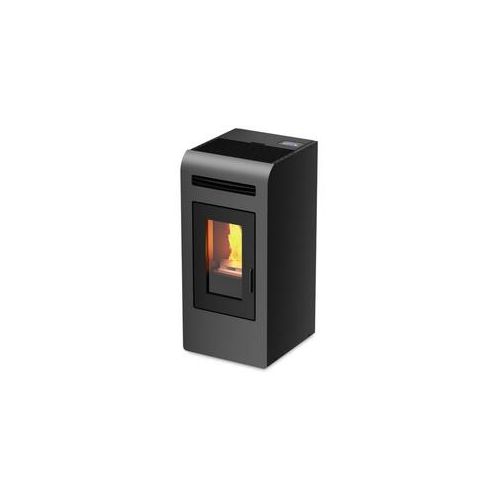 KALOR Pelletkamin | Mia 16C | kanalisierbar | 15,2 kW | Grau