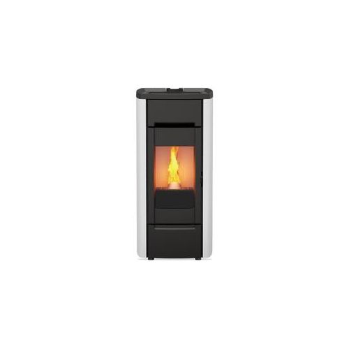 KALOR Pelletkamin | Ermetica 98 Cast Iron 10C | 9,3 kW | Weiß