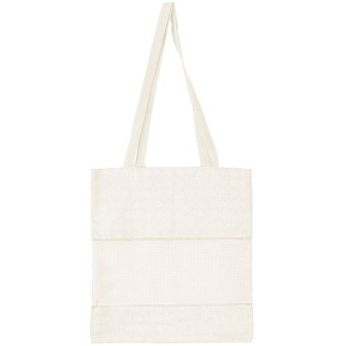 Baumwolltasche mit Aidafeld, natur